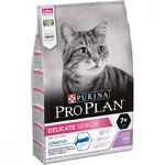 PRO PLAN Delicate Senior для кошек старше 7 лет с чувствительным пищеварением Индейка