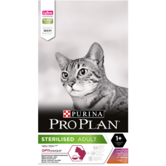 PRO PLAN Sterilised (для взрослых стерилизованных кошек с уткой и печенью)