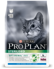 PRO PLAN Sterilised для стерилизованных кошек, 1,5 кг + 400 гр в ПОДАРОК