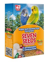 Корм для волнистых попугаев «SEVEN SEEDS» 500г