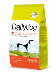 DailyDog для взрослых собак мелких пород с индейкой и ячменем