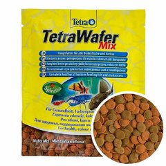 Сухой корм "TETRA Wafer Mix" корм-чипсы для всех донных рыб