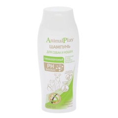 Гипоаллергенный шампунь Animal Play с аминокислотами и экстрактом шалфея для собак и кошек