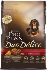Сухой корм для взрослых собак мелких пород/ Говядина PRO PLAN® Duo Delice Small & Mini