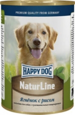 Консервы Happy Dog Natur Ягненок с рисом