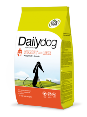 Dailydog PUPPY для щенков мелких пород с индейкой и рисом