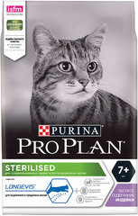 PRO PLAN Sterilised 7+ для стерилизованных кошек старше 7 лет, с индейкой