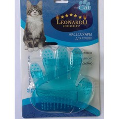 Перчатка резиновая для шерсти кошек RB010