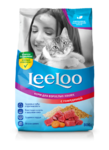 LeeLoo Корм сухой для взрослых кошек с говядиной