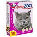 Витамины "ДокторZоо" для кошек (говядина)