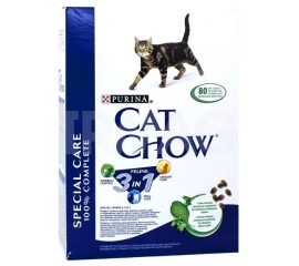 Cat Chow Feline 3в1 для взрослых кошек