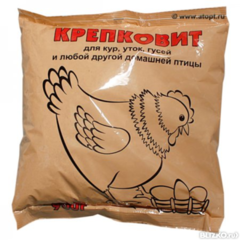 Минеральная добавка "Крепковит" для домашней птицы 900 гр.