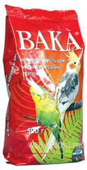 Корм для мелких и средних попугаев (ВАКА пакет)