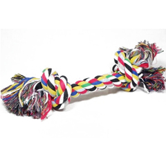 Игрушка для собак Грейфер Веревка цветная с 2-мя узлами